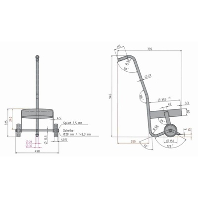 Cutie pentru industria alimentara 50L