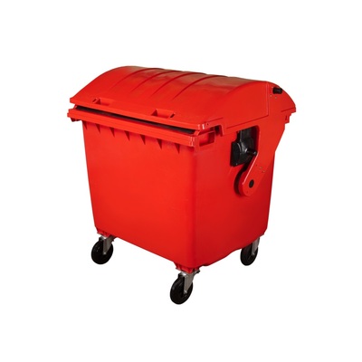 Container 1100L cu capac semi-rotund - Albastru