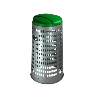 COS SUPORT PENTRU SACI - ECO TRESPOLO 110 l  - container gri, capac verde